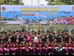 Polres Ciamis Perkuat Sinergitas TNI-Polri dalam Upacara HUT ke-81 TNI di Ciamis