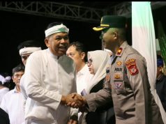 Polres Ciamis Bersama TNI Amankan Kegiatan Gubernur Jawa Barat, Abdi Nagri Nganjang Ka Warga di Purwadadi