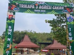 Polsek Cijeungjing Bersama Koramil Amankan Kegiatan TRIKAPA 3 CAKRA WESI, Dukung Aktivitas Kepramukaan yang Aman dan Kondusif