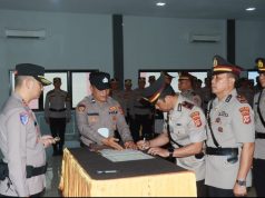 Kapolres Ciamis Pimpin Upacara Serah Terima Jabatan, Perkuat Profesionalisme dan Penyegaran Organisasi Polri