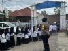 Polsek Ciamis Pastikan Pawai Hari Santri Siswa SDN 1 Mekarjadi Berjalan Aman dan Kondusif