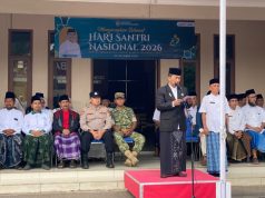 Polsek Cikoneng Dukung Upacara Hari Santri Nasional 2026, Perkuat Sinergi dengan Masyarakat