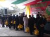 Polsek Cijeungjing Bersama TNI Amankan Pembagian Sembako Milangkala Padepokan Tapak Geni, Dukung Kegiatan Sosial Masyarakat