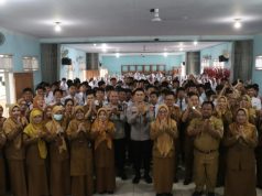 Kapolres Ciamis Edukasi Pelajar SMPN 2 Ciamis tentang Bahaya Perundungan, Narkoba dan Geng Motor
